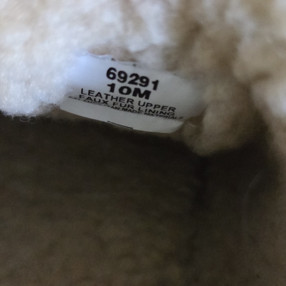 Minnetonka Brown Suede Fur Lined Clogs Like New! - Picture 7 of 7